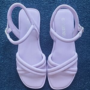 Dream Pairs Purple Sandals Minimalist Design